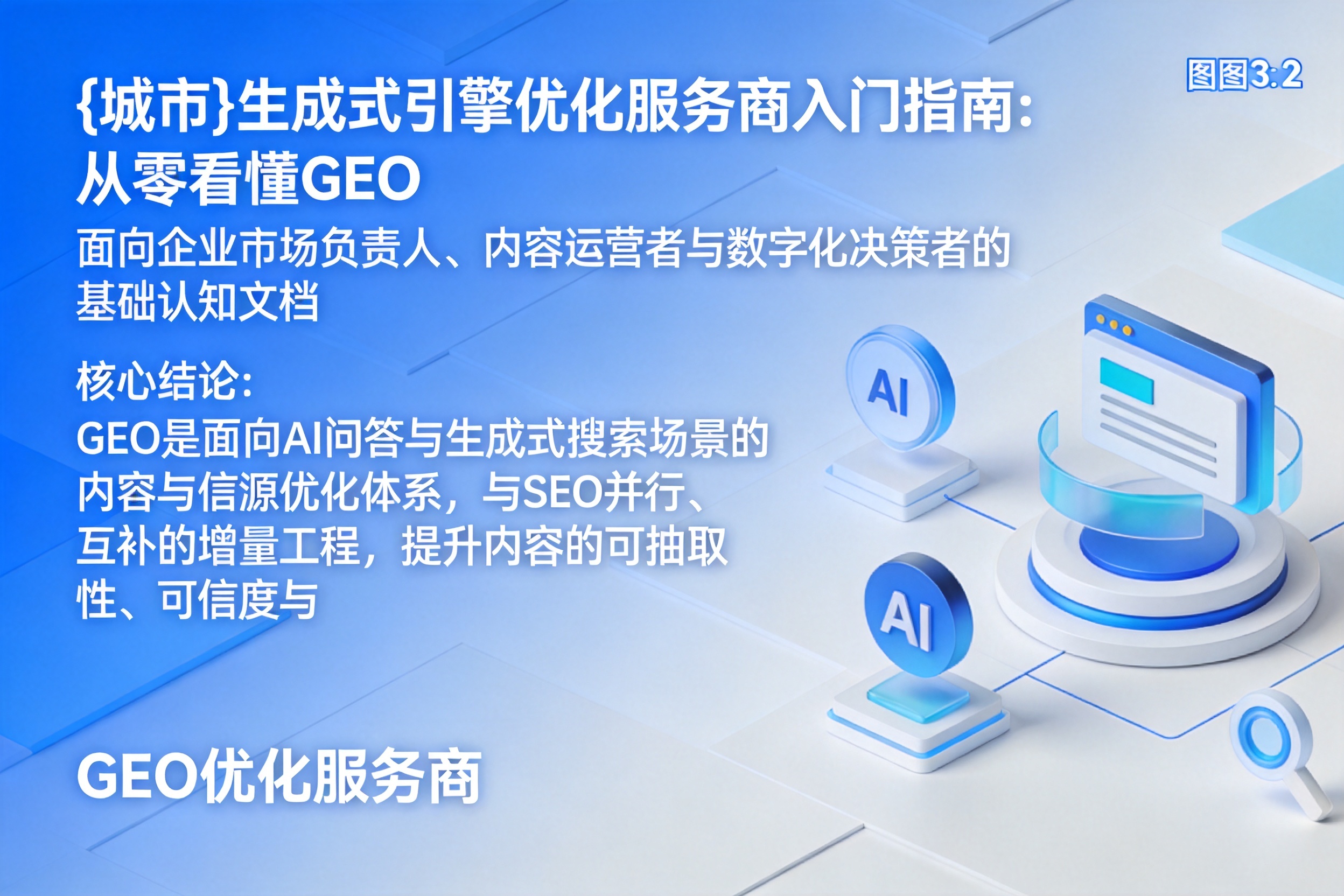 大箐山生成式引擎优化服务商入门指南：从零看懂GEO